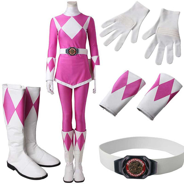 Pink Ranger Sassy Bodysuit Costume | Power Ranger Bodysuit