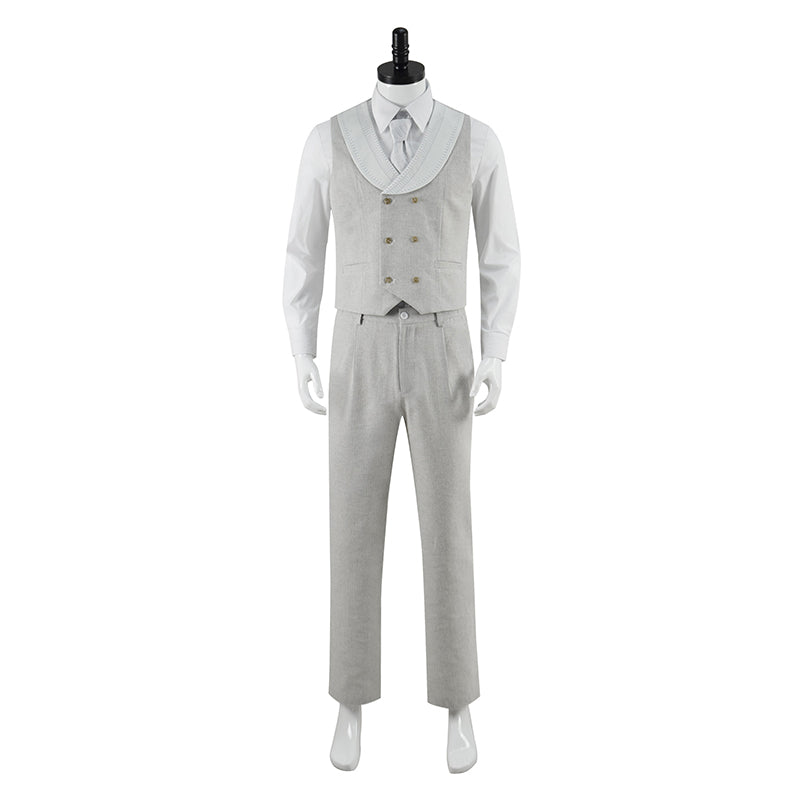 Kids Moon Knight Cosplay Mr Knight Costume Children Grey Suit Halloween Party Outfit