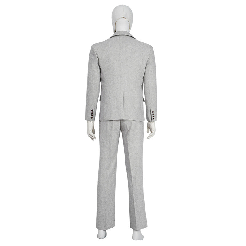 Moon Knight Suit Steven Grant Marc Spector Cosplay Costume Steven Mr.Knight White Suits