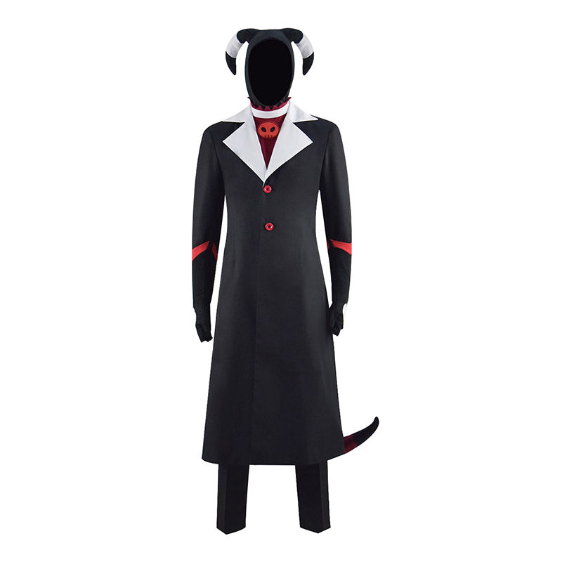 Helluva Boss Moxxie Hazbin Hotel Cosplay Costume Halloween Uniform Full Set