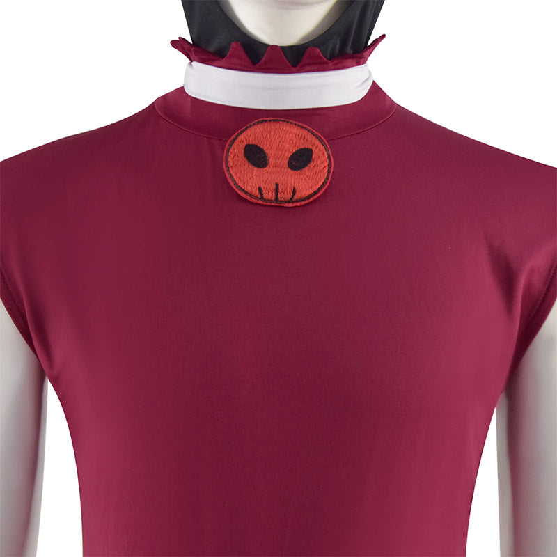 Helluva Boss Moxxie Hazbin Hotel Cosplay Costume Halloween Uniform Full Set