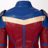 Ms. Marvel Kamala Khan Cosplay Costume Supergirl Jumpsuit Captain Suit With Helmet Boots