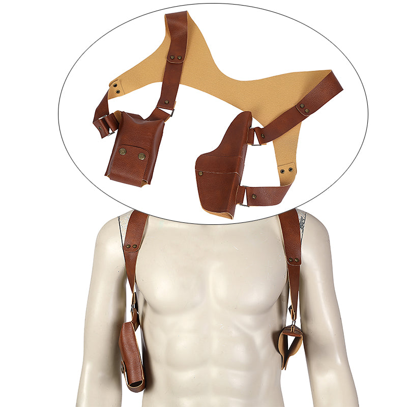 Uncharted Nathan Drake Cosplay Costume Gameplay Suit With Necklace