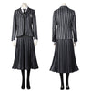 The Addams Family Wednesday Cosplay Costume Nevermore Academy School Uniform Halloween Outfit