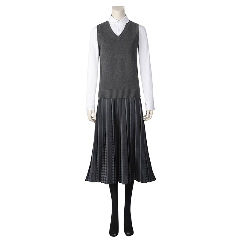 The Addams Family Wednesday Cosplay Costume Nevermore Academy School Uniform Halloween Outfit