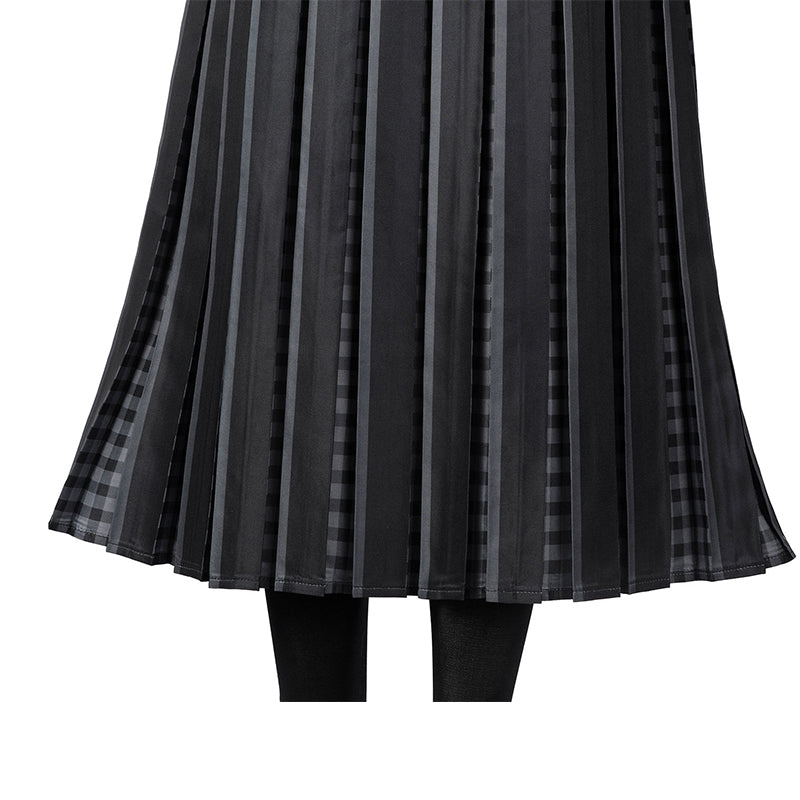 The Addams Family Wednesday Cosplay Costume Nevermore Academy School Uniform Halloween Outfit