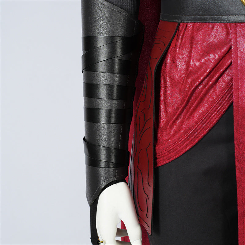 Star Wars Nightsister Merrin Cosplay Costume Witch Merrin Red Kimono Halloween Carnival Suit