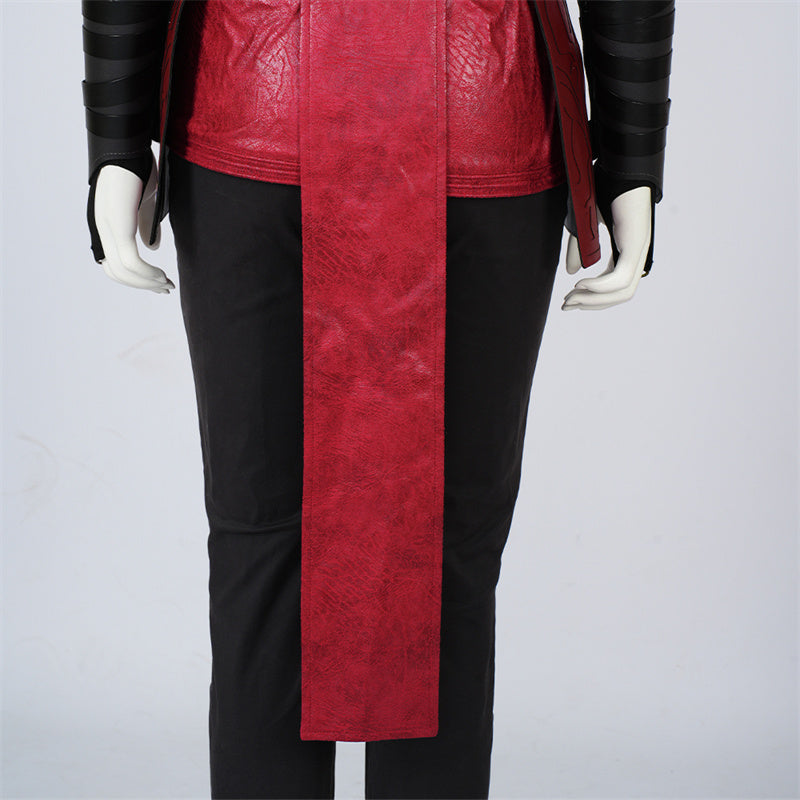 Star Wars Nightsister Merrin Cosplay Costume Witch Merrin Red Kimono Halloween Carnival Suit