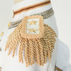 Nikke Goddess of Victory Helm Cosplay Costume Anime Navy White Uniform