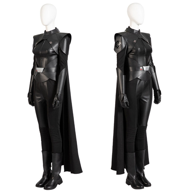 Obi-Wan Kenobi Costume Reva Sevander Third Sister Cosplay Black Cloak Outfit