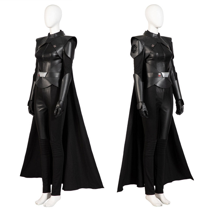 Obi-Wan Kenobi Costume Reva Sevander Third Sister Cosplay Black Cloak Outfit