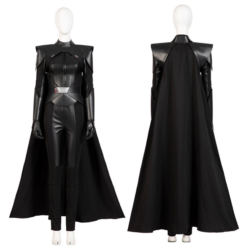 Obi-Wan Kenobi Costume Reva Sevander Third Sister Cosplay Black Cloak Outfit