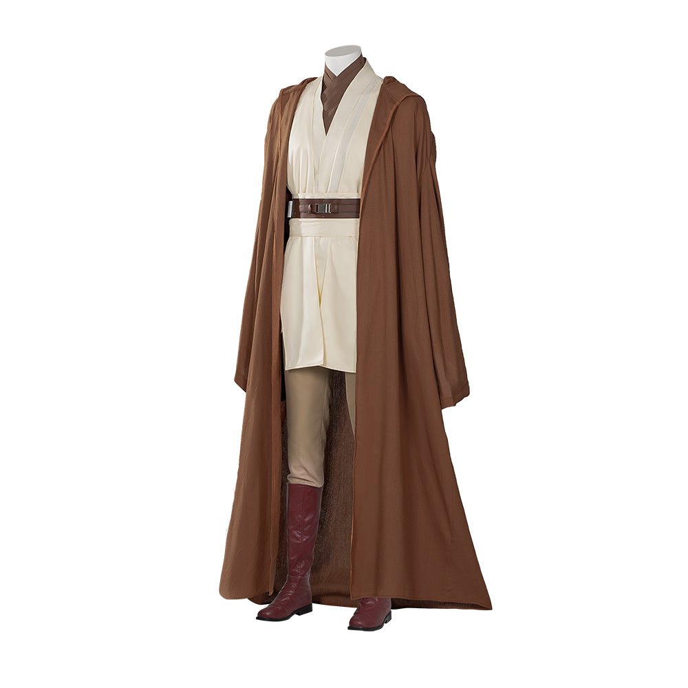 Star Wars Obi-Wan Kenobi Cosplay Costume Kenobi Jedi Robe Suit Full Set