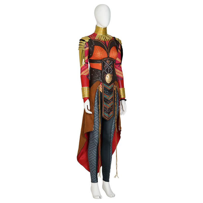 Okoye Black Panther New Suit Black Panther Wakanda General Okoye Battle Suit Cosplay Outfits