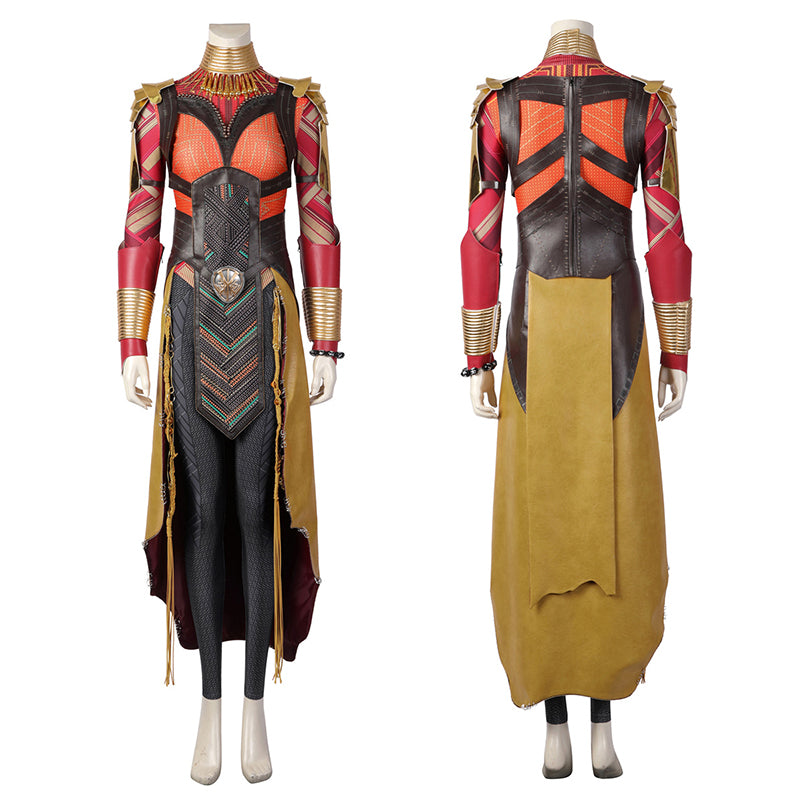 Okoye Cosplay Black Panther Wakanda Forever Royal Guard Captain Costume Halloween Carnival Suit