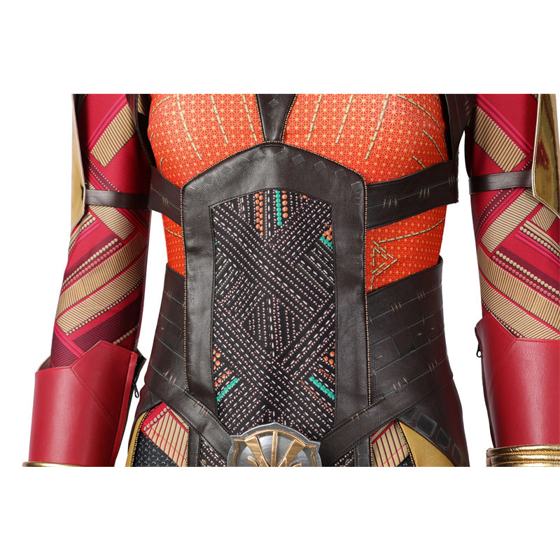 Okoye Cosplay Black Panther Wakanda Forever Royal Guard Captain Costume Halloween Carnival Suit