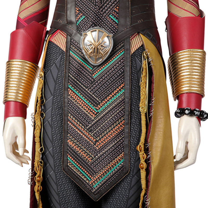 Okoye Cosplay Black Panther Wakanda Forever Royal Guard Captain Costume Halloween Carnival Suit