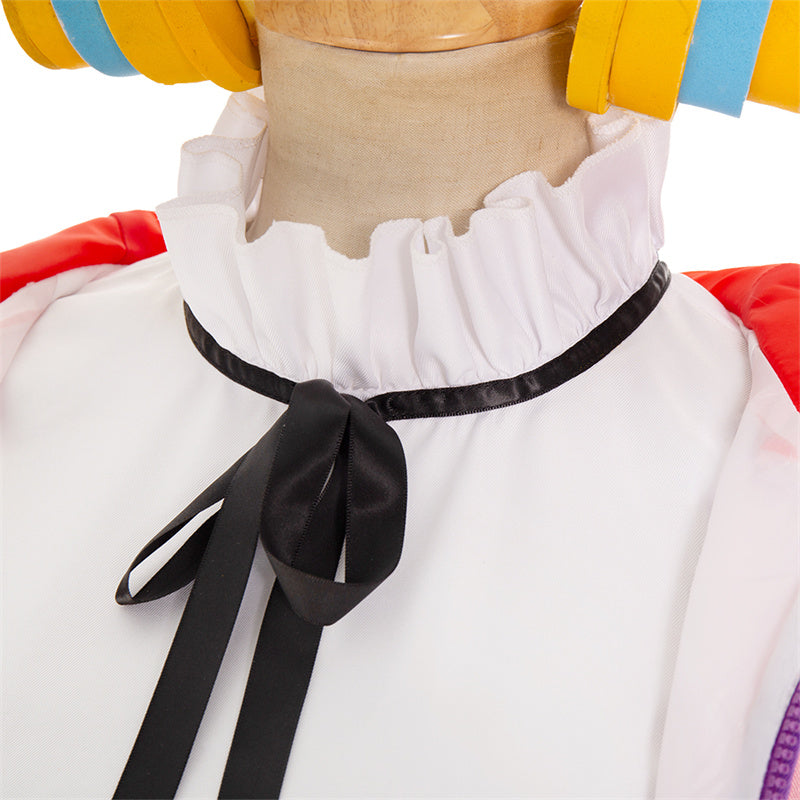 One Piece Film Red UTA Cosplay Costume 2022 Anime Halloween Coat Shirt Outfits
