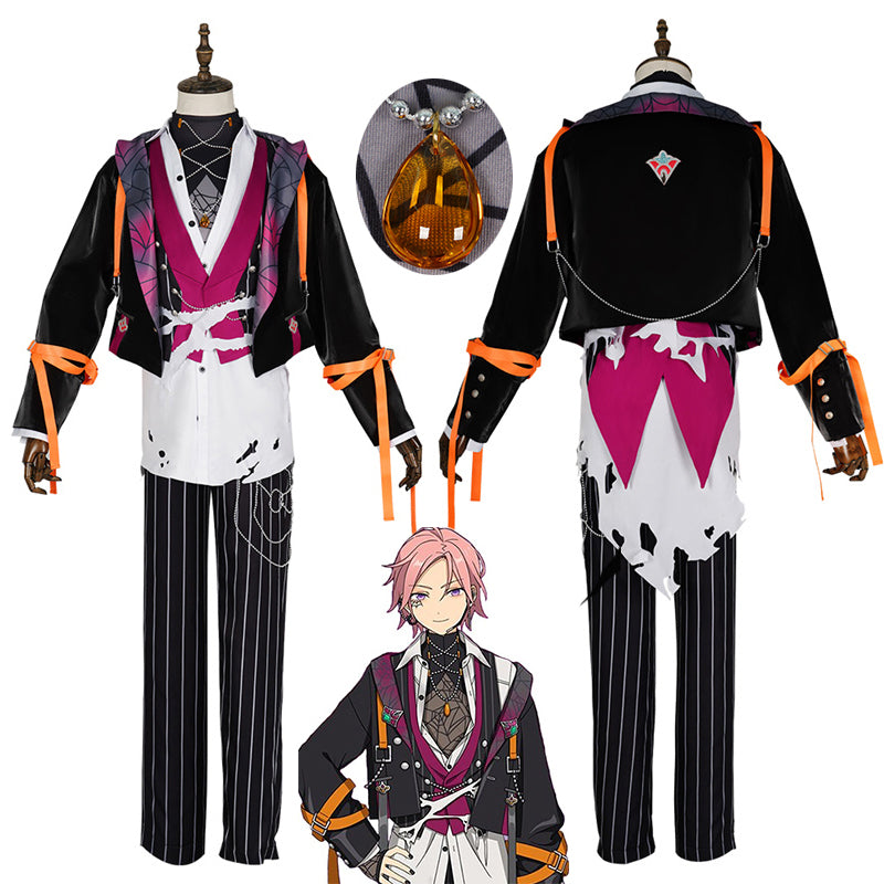 Ensemble Stars Crazy:B Helter-Spider Oukawa Kohaku Cosplay Costume Halloween Party Suit