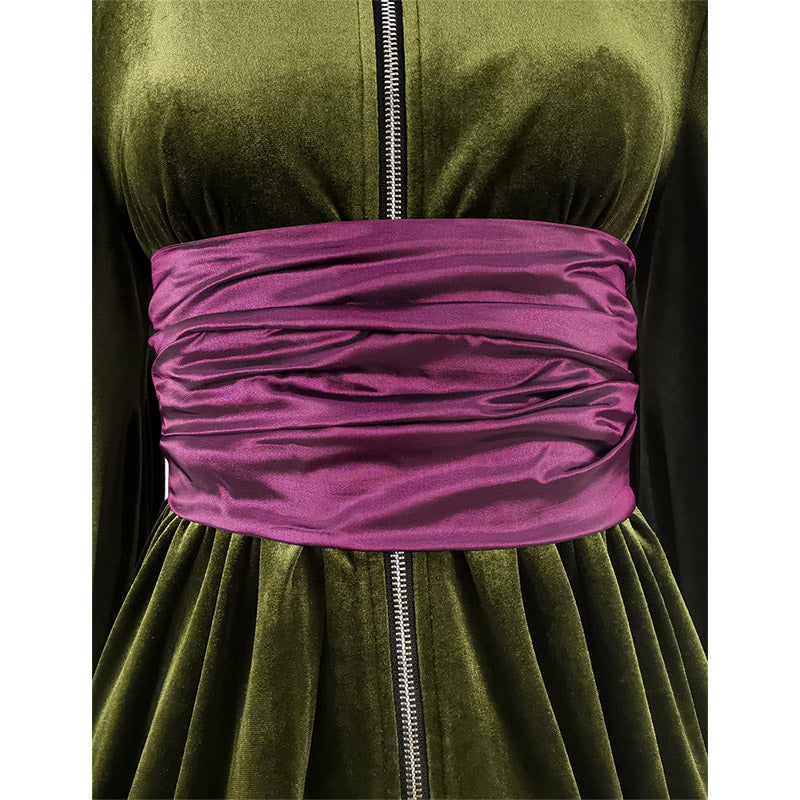 Star Wars Revenge of the Sith Padme Amidala Green Cloak Padme Velvet Dress Cosplay Costume, M Star Wars Revenge of the Sith Padme Amidala Green Cloak Padme Velvet Dress Cosplay Costume, M