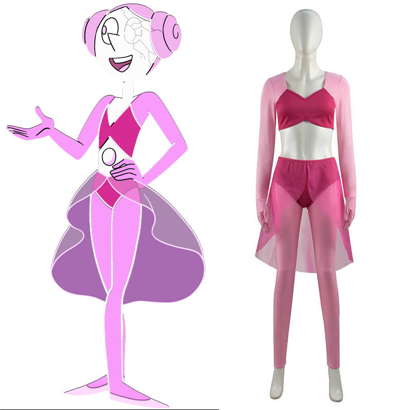Pink Pearl Cosplay 2021 Steven Universe Future Cosplay Costumes