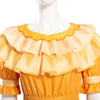 Encanto Pepa Madrigal Cosplay Costume Princess Yellow Dress Halloween Carnival Suit