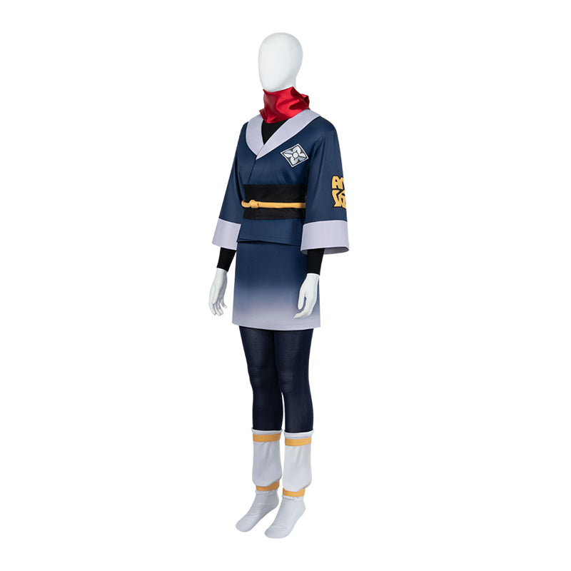Pokemon Legends Arceus Cosplay Akari Pokemon Trainer Costume Anime Outfit