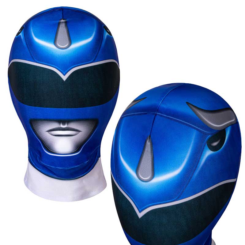 Power Rangers Blue Ranger Costume for Kids Suit Zentai Jumpsuit Hallow ...
