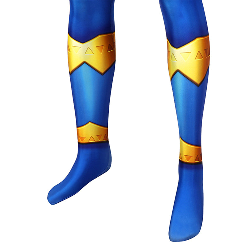Power Rangers Blue Ranger Costume Kishiryu Sentai Ryusoulger Solider Jumpsuit Bodysuit