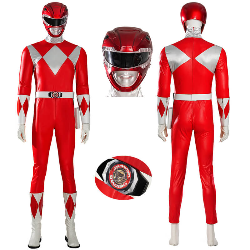Power Rangers Red Ranger Helmet Adults Power Rangers Costumes ACcospla ...