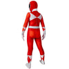 Kids Power Rangers Red Ranger Costume Suit Halloween Cosplay Zentai Jumpsuit