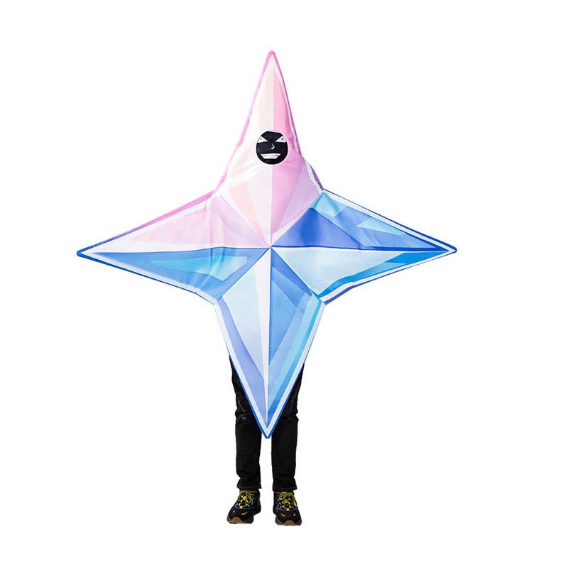 Genshin Impact Primogem Cosplay Costume Game Funny Doll Jumpsuit Halloween Party Suit