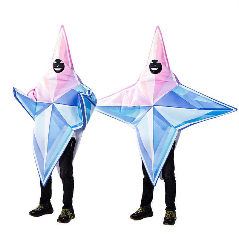 Genshin Impact Primogem Cosplay Costume Game Funny Doll Jumpsuit Halloween Party Suit