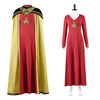 House of the Dragon Queen Rhaenyra Targaryen Cosplay Costume Dress Cape Outfit Halloween Suit