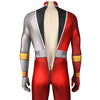 Power Rangers Red Ranger Costume Kishiryu Sentai Ryusoulger Soldier Jumpsuit Bodysuit