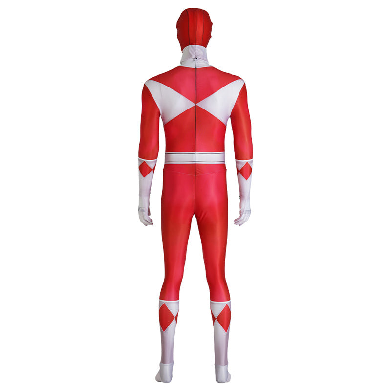 2023 Power Rangers Red Ranger Geki Cosplay Costume Jumpsuit With Mask ...