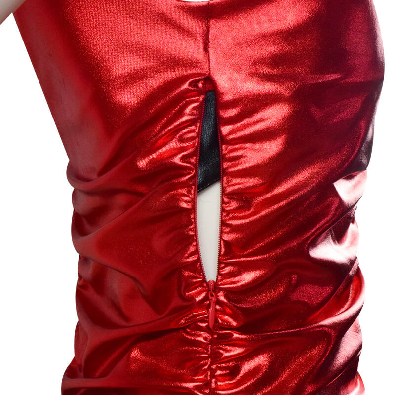 Resident Evil 2 Remake Ada Wong Cosplay Costume Red Dress Outfit For Sale