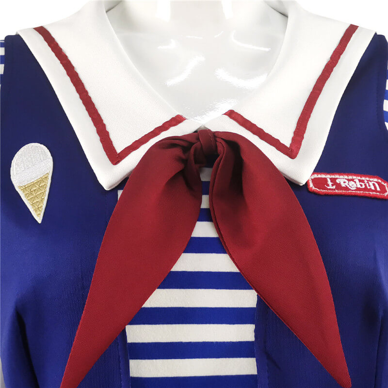 Robin Scoops Ahoy Costume Stranger Things 3 Robin Halloween Cosplay Costume ACcosplay