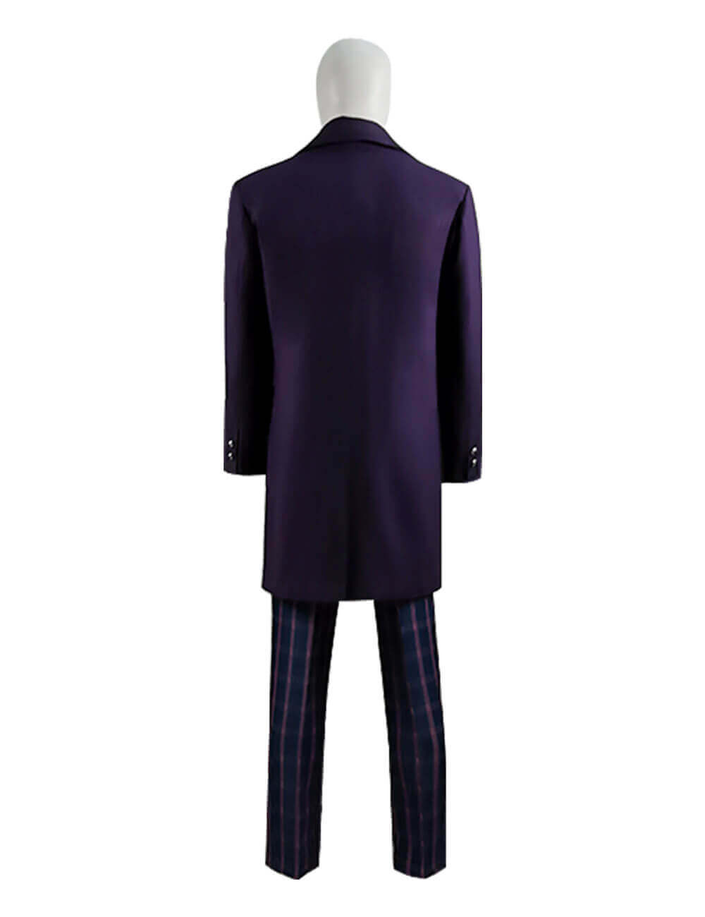 Doctor Who Series 12 The Master Coat Sacha Dhawan Purple Outfit Suit - ACcosplay
