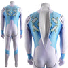 Metroid Dread Gameplay Samus Aran Zero Suit Blue Jumpsuit Adult Kids Costume