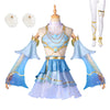 League of Legends LOL Ocean Song Seraphine Cosplay Costume Girl Dress Prestige Edition