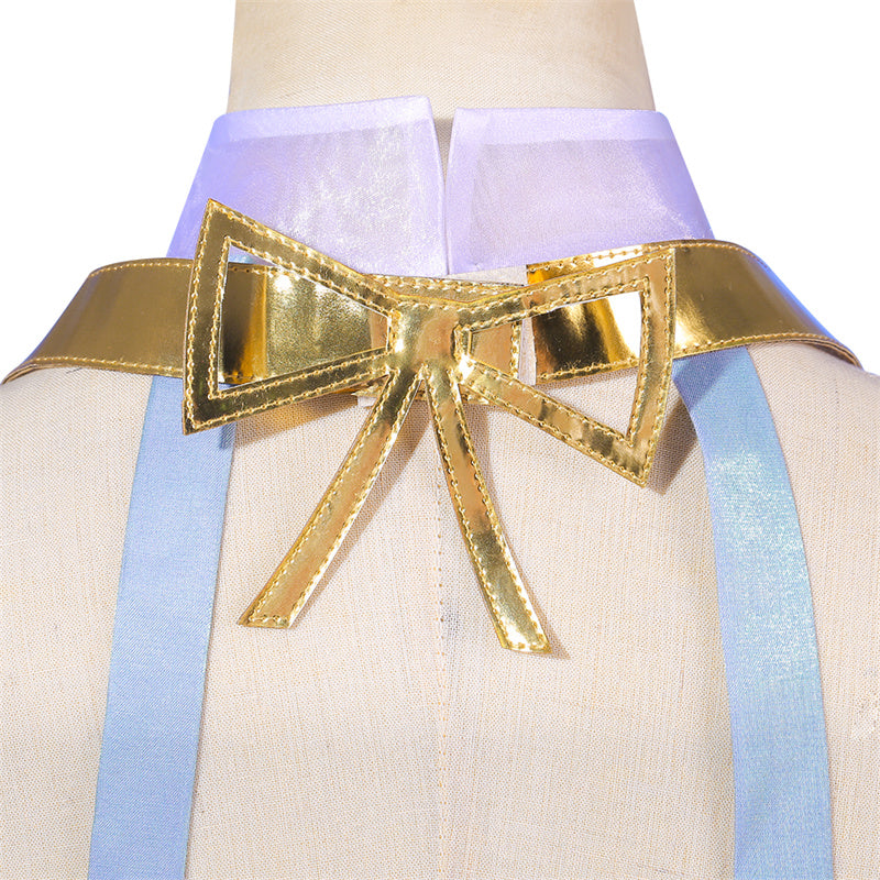 League of Legends LOL Ocean Song Seraphine Cosplay Costume Girl Dress Prestige Edition