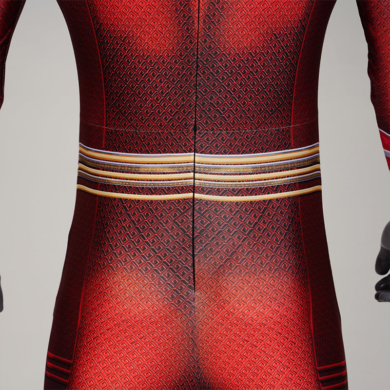 Shazam 2 Billy Batson Cosplay Costume Superhero Shazam Jumpsuit Halloween Party Suit