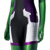 She Hulk Cosplay Jennifer Susan Walters Sexy Costume Superhero Jumpsuit Supergirl Bodysuit