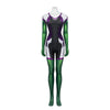 She Hulk Cosplay Jennifer Susan Walters Sexy Costume Superhero Jumpsuit Supergirl Bodysuit