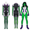 She Hulk Cosplay Jennifer Susan Walters Sexy Costume Superhero Jumpsuit Supergirl Bodysuit
