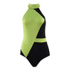 Kim Possible Cosplay Shego Swimwear Super Villain Green Black Bikini Swimsuit Swimwear Bathing Suit