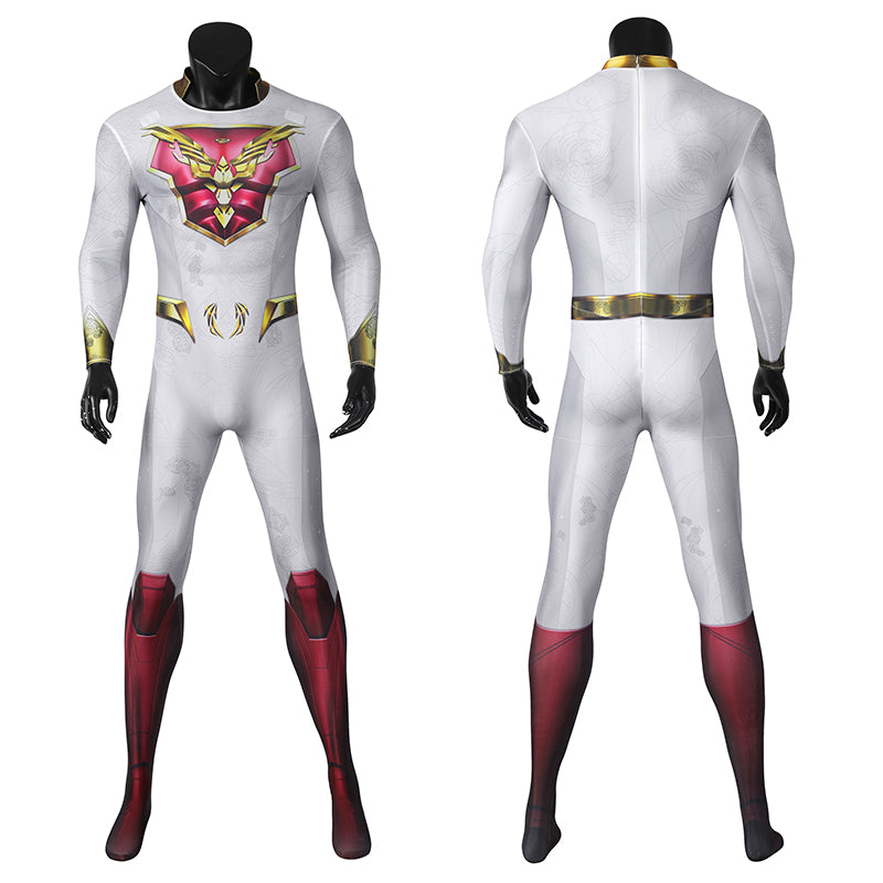 Jupiter's Legacy Sheldon Sampson Cosplay Costume The Utopian Superhero Jumpsuit With Cape