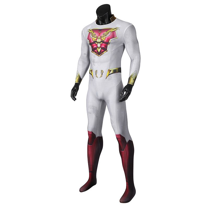 Jupiter's Legacy Sheldon Sampson Cosplay Costume The Utopian Superhero Jumpsuit With Cape