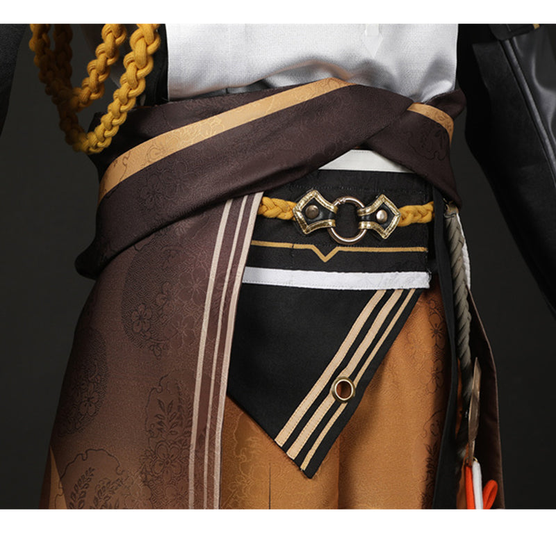 Genshin Impact Shikanoin Heizou Cosplay Costume Game Battle Uniform Halloween Party Suit